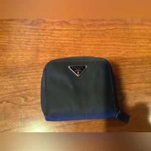 Prada Nylon small wallet with change holder